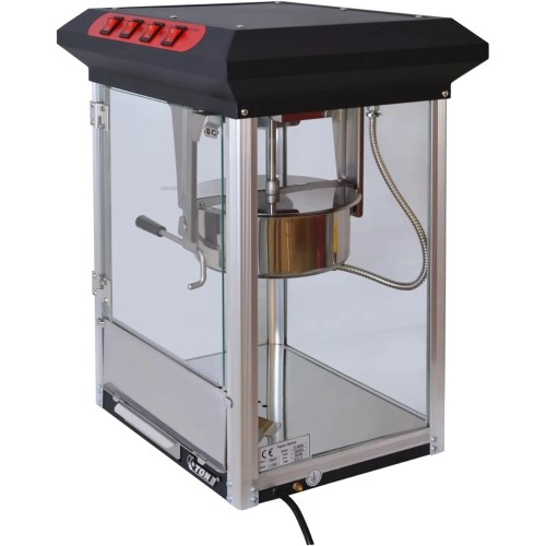 Μηχανή παραγωγής PopCorn, 8 onzes, 1.17KW, 45x37.5xΥ58.5cm, KARAMCO ET-POP6E-R