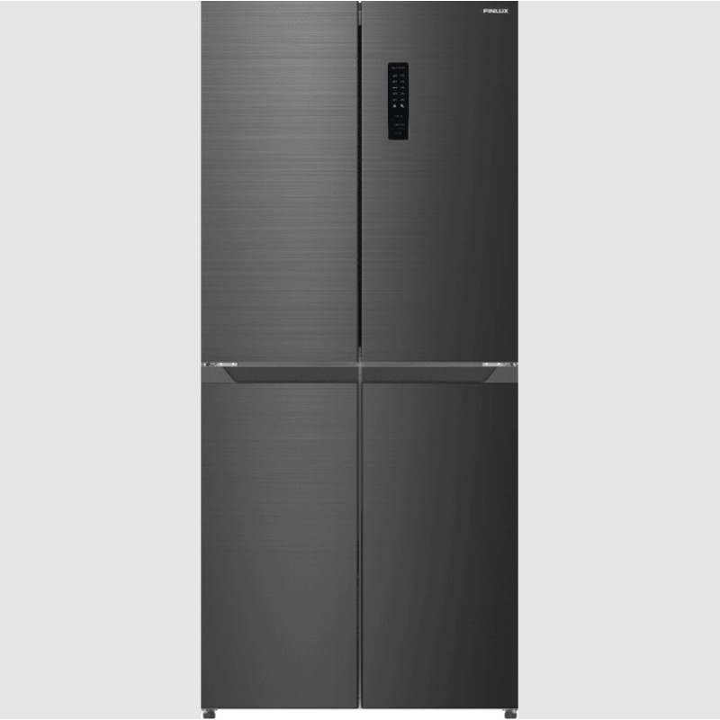 ΨΥΓΕΙΟ ΝΤΟΥΛΑΠΑ INOX 180x79x62cm NO FROST FINLUX FFD-448IX