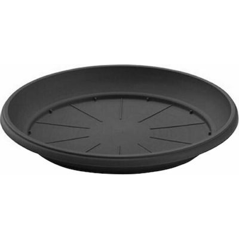 Πιάτο γλάστρας Φ 27εκ. ανθρακί PLASTONA 10.04.0243C