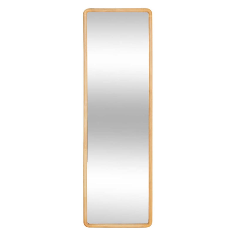 Καθρέφτης επιτοιχ./ξύλινο πλαίσιο φυσικό χρ.116x35cm ATMOSPHERA 07.203592