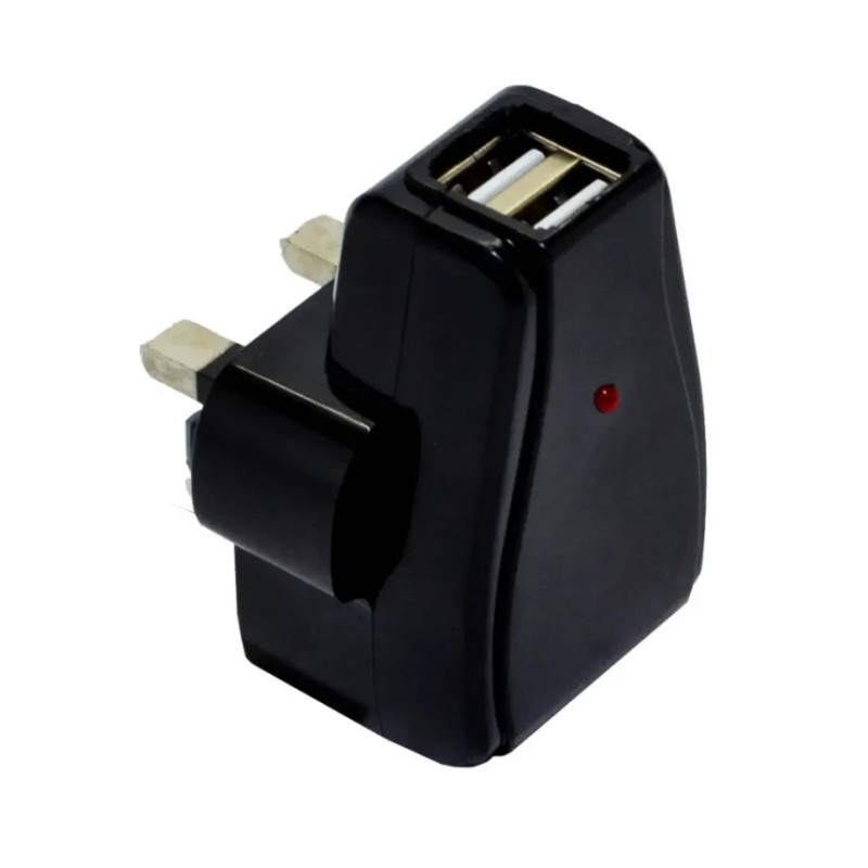 Φορτιστής Ταξιδίου Ancus Dual USB 5V 1000 mAh για Αγγλική Πρίζα (3-Pin) Φορτιστής Ταξιδίου Ancus Dual USB 5V 1000 mAh για Αγγλική Πρίζα (3-Pin)