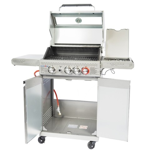 ΨΗΣΤΑΡΙΑ BBQ ΥΓΡΑΕΡΙΟΥ 3+1 INOX 12.5Kw CALFER BBQ-031